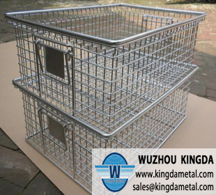 stainless wire basket